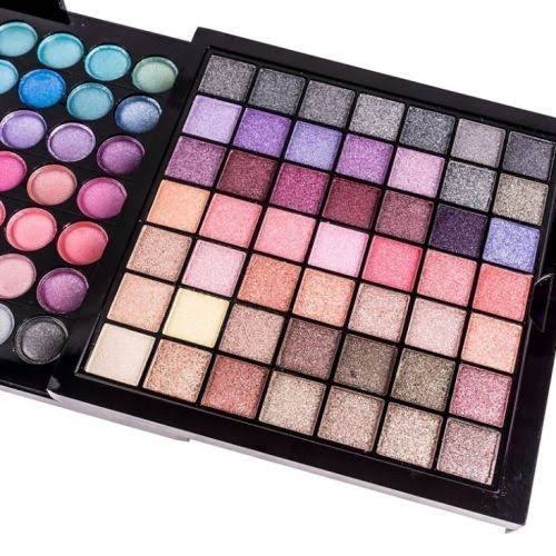 Shany All-in-One Makeup Kit Cosmetics Set Vanity Gift Case Eye Shadows Blush Lips Bag