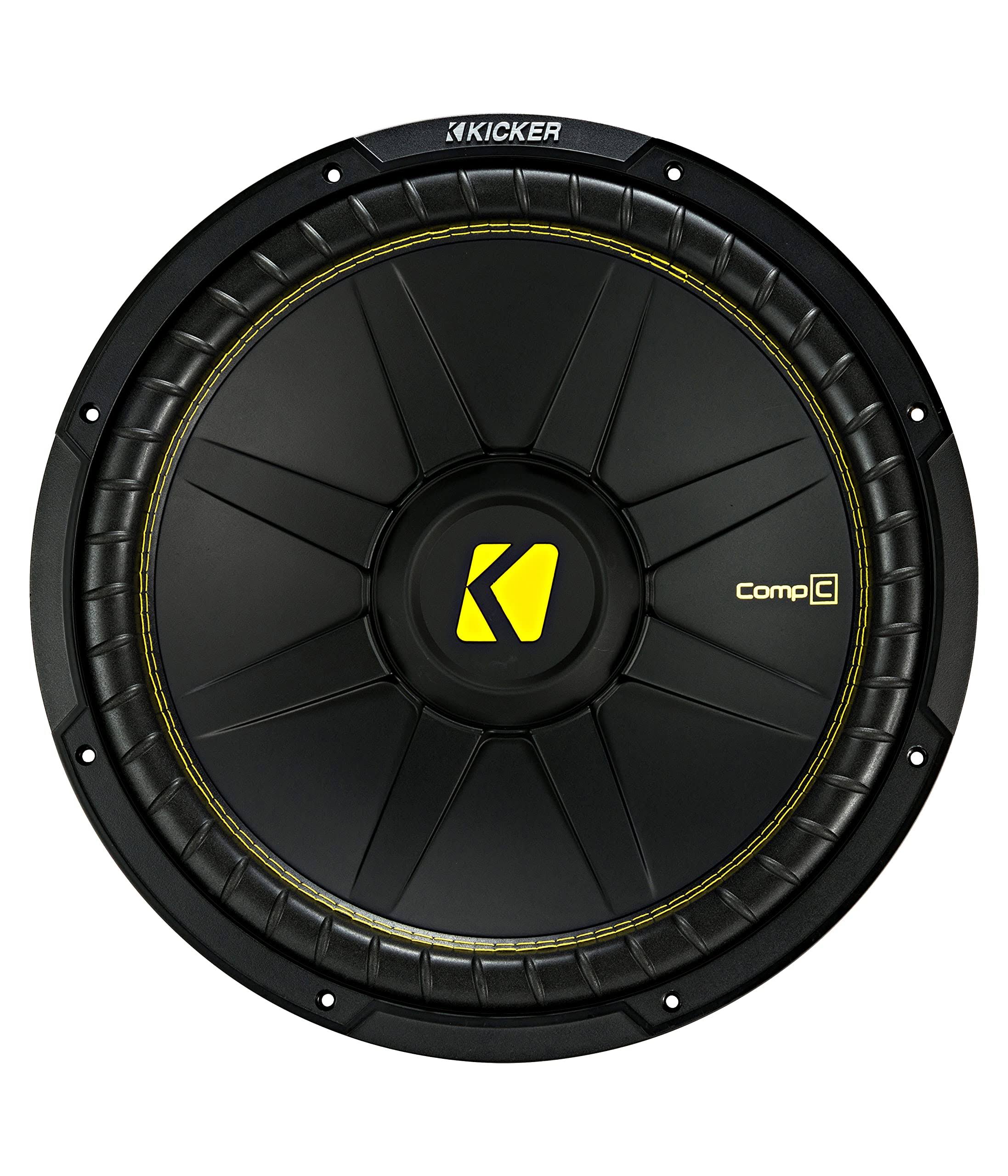 Kicker 44CWCS154 CompC 15 inch Subwoofer - 4 Ohm Single Voice Coil