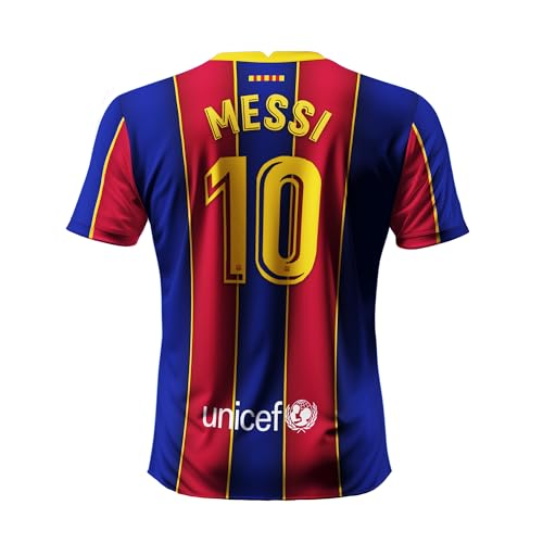FC Barcelona 2020/2021 Official Home Jersey - Messi #10 - Collector's Edition, Authentic Design