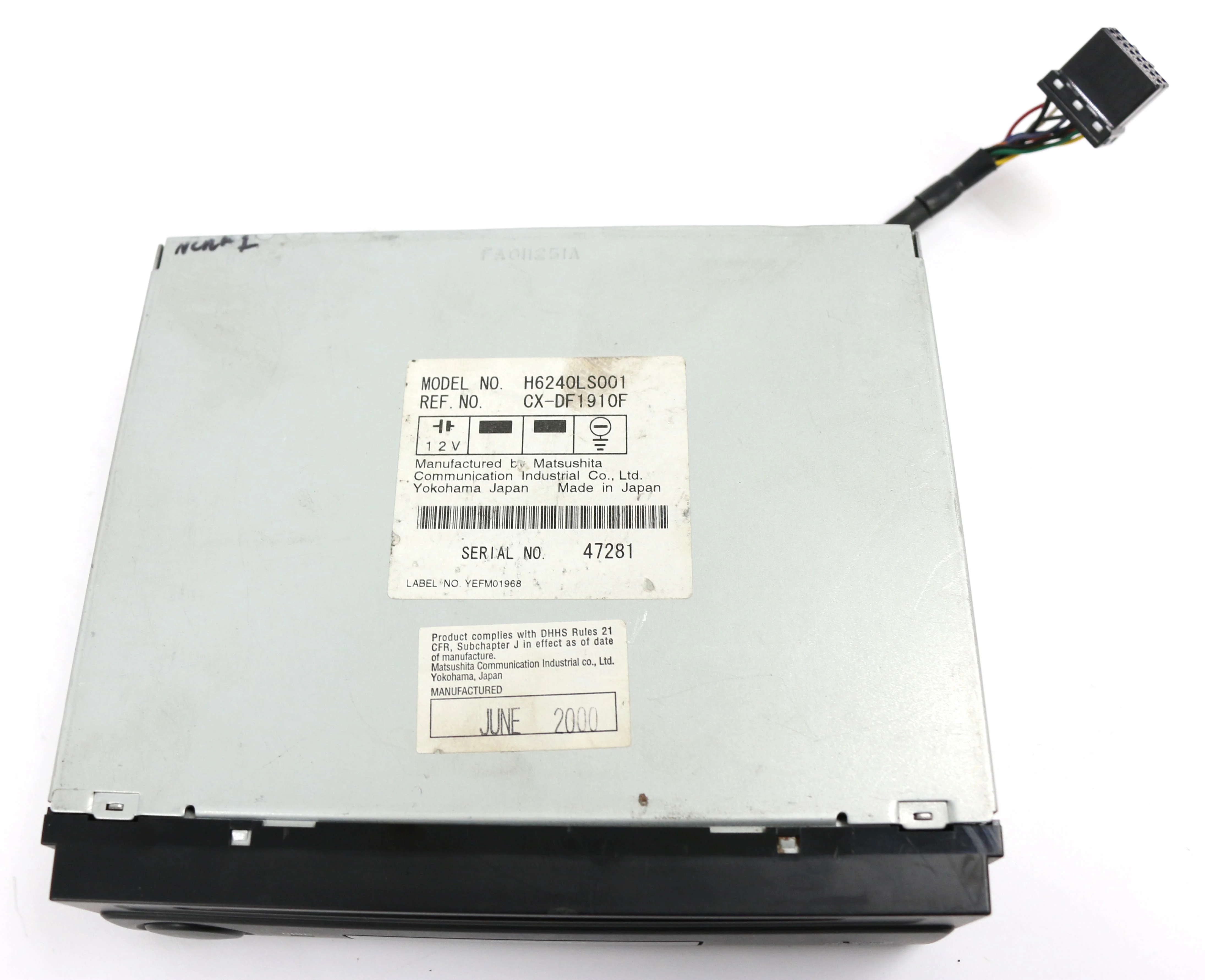 Restored OEM Factory Original 2000-2003 Subaru Forester Legacy CD Player H6240LS001 (Refurbished)
