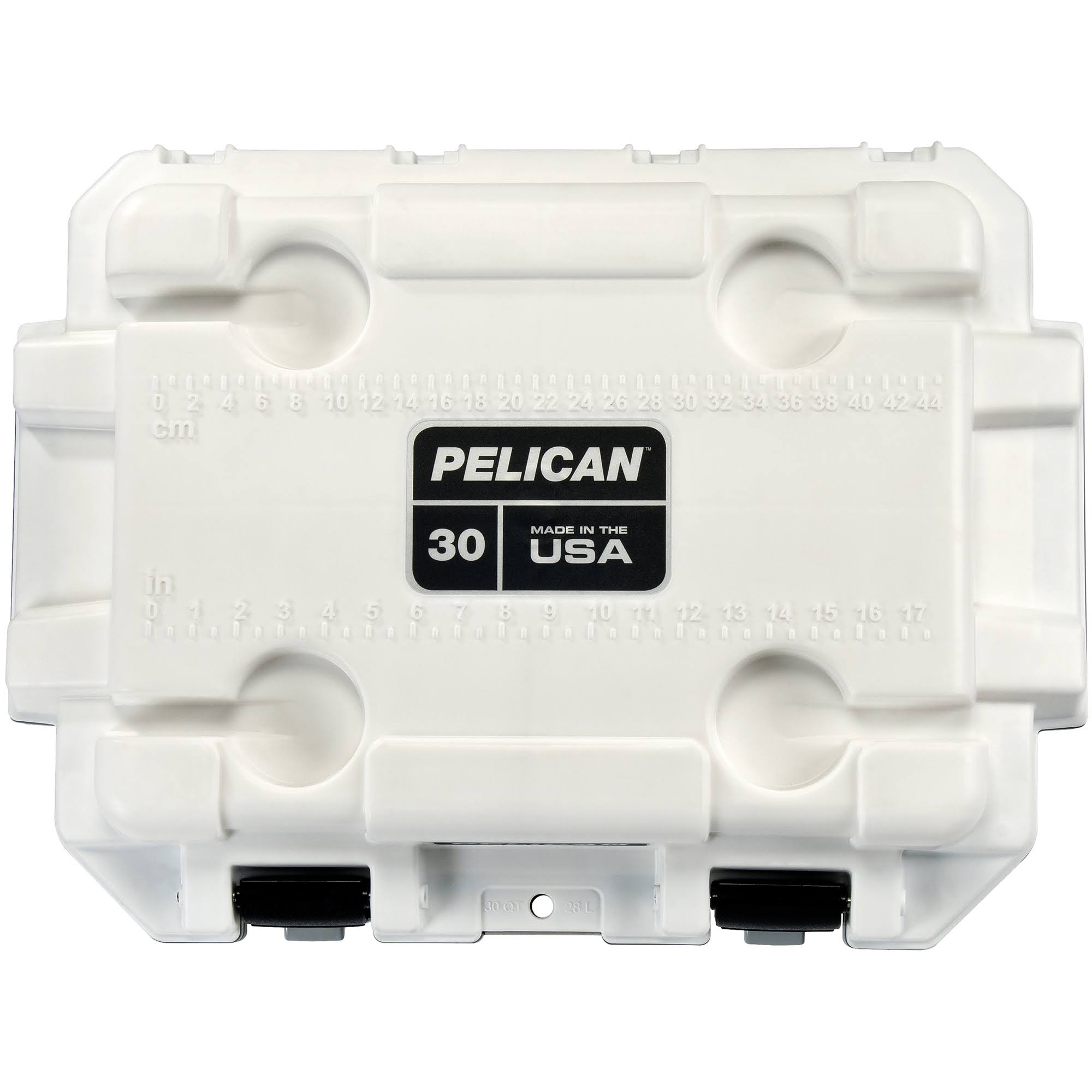 Pelican ProGear 30-Quart Elite Cooler - white/gray