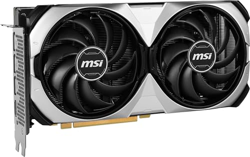 MSI GeForce RTX 4070 Super 12G Ventus 3X OC Gaming Video Card - 12GB GDDR6X, PCI Express Gen 4, 192-bit, 3X DP v 1.4a, HDMI 2.1a (Supports 4K & 8K HDR)