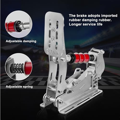 SIMSONN NEW PRO Pedals Sim Racing Pedals PC Racing Simulator Pressure Sensor Load Cell HE Hydraulic Pedal for Pc Cockpit Pedal