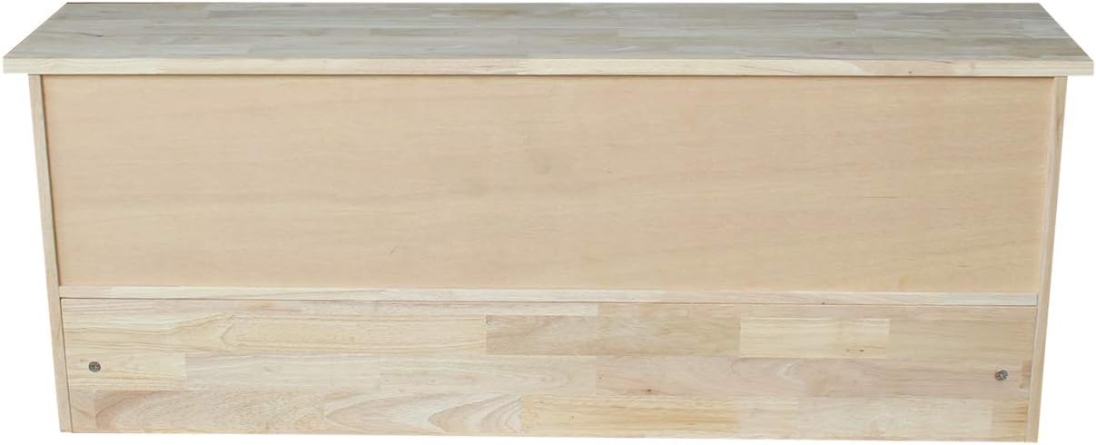 IC International Concepts Storage Wall shelf unit, Unfinished