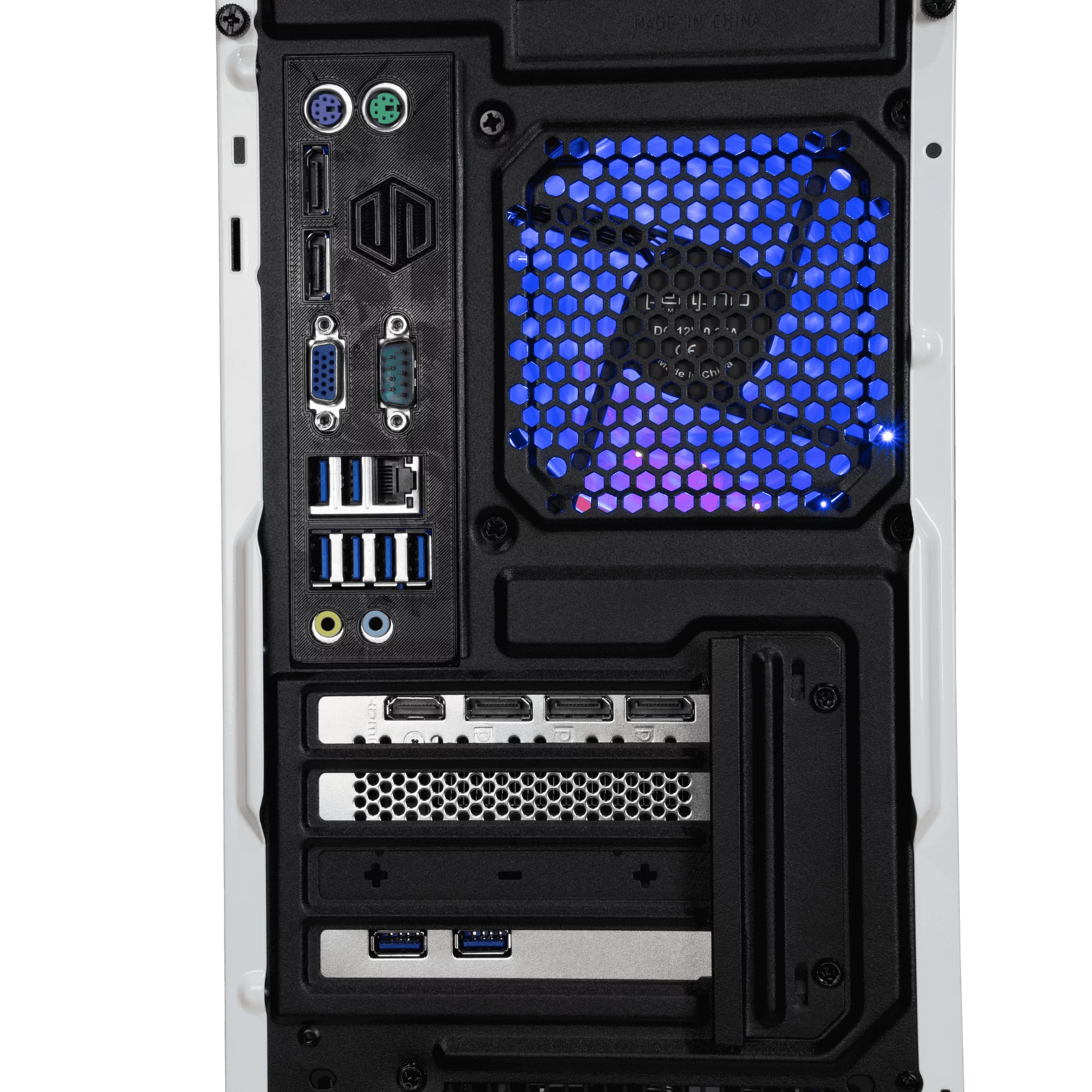 Periphio Vortex Prebuilt Gaming PC | Intel Core i5-6500 (3.6GHz Turbo) | GeForce RTX 3050 (8GB) | 1TB Solid State SSD | 16GB DDR4 RAM | Windows 10 Gaming Desktop Computer | WiFi + BT