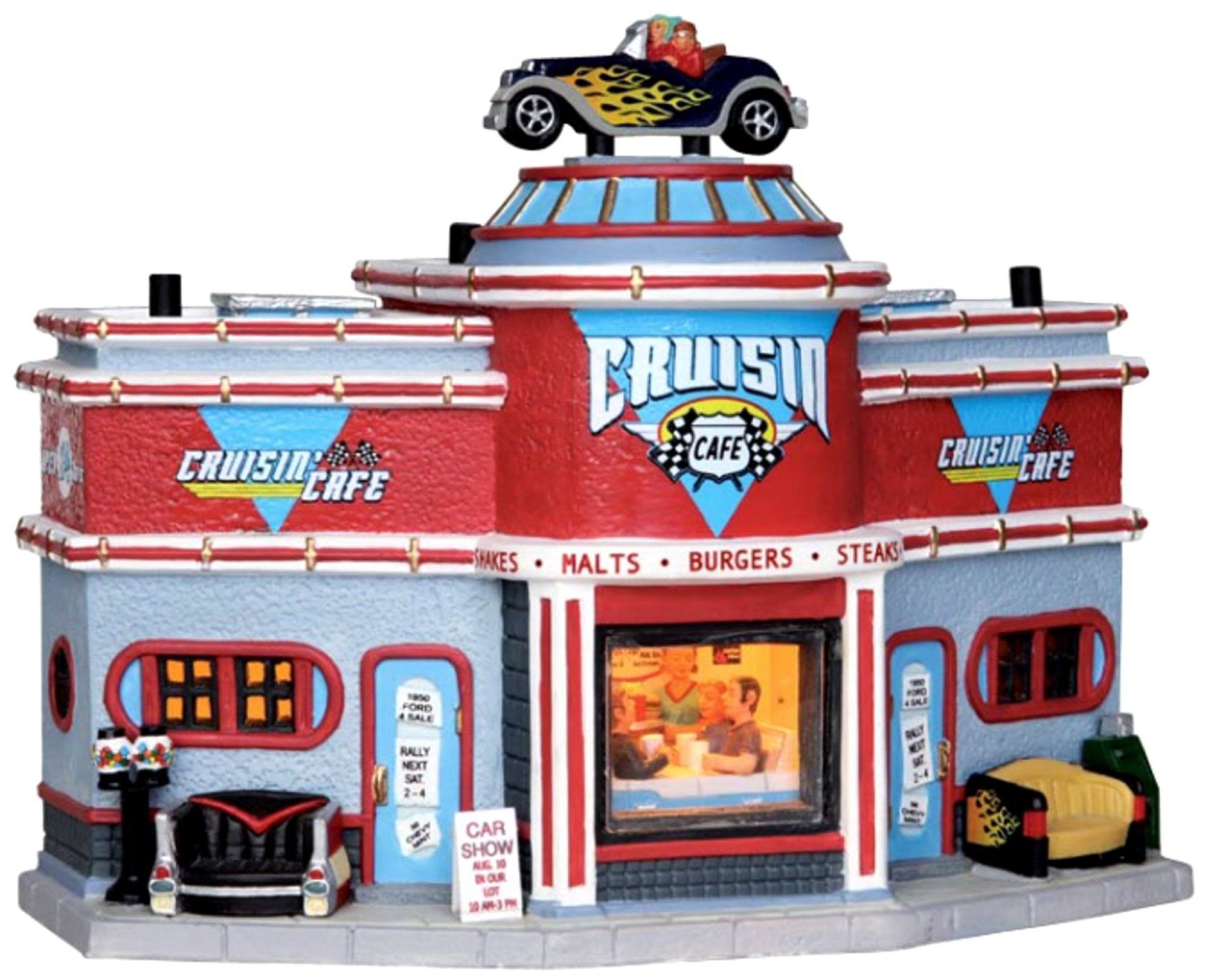 Lemax Village Collection Cruisin& Caf #25406