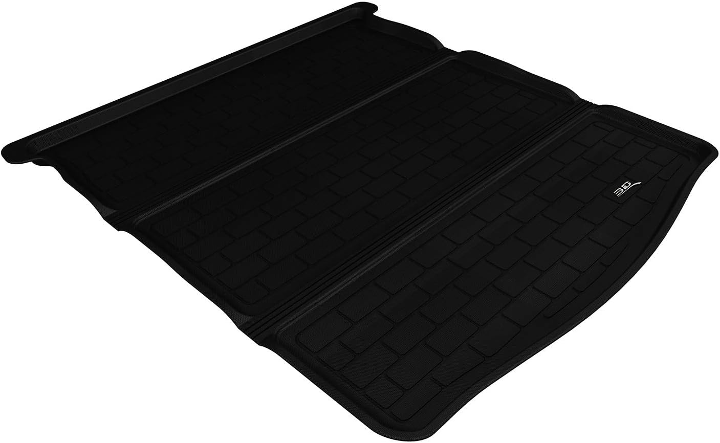 3D MAXpider L1MZ04001509 All-Weather Floor Mats for Mazda 6 Mazda6 2014 2015 2016 2017 2018 2019 2020 2021 Custom Fit Car Floor Liners, Kagu Series (1st & 2nd Row, Black)
