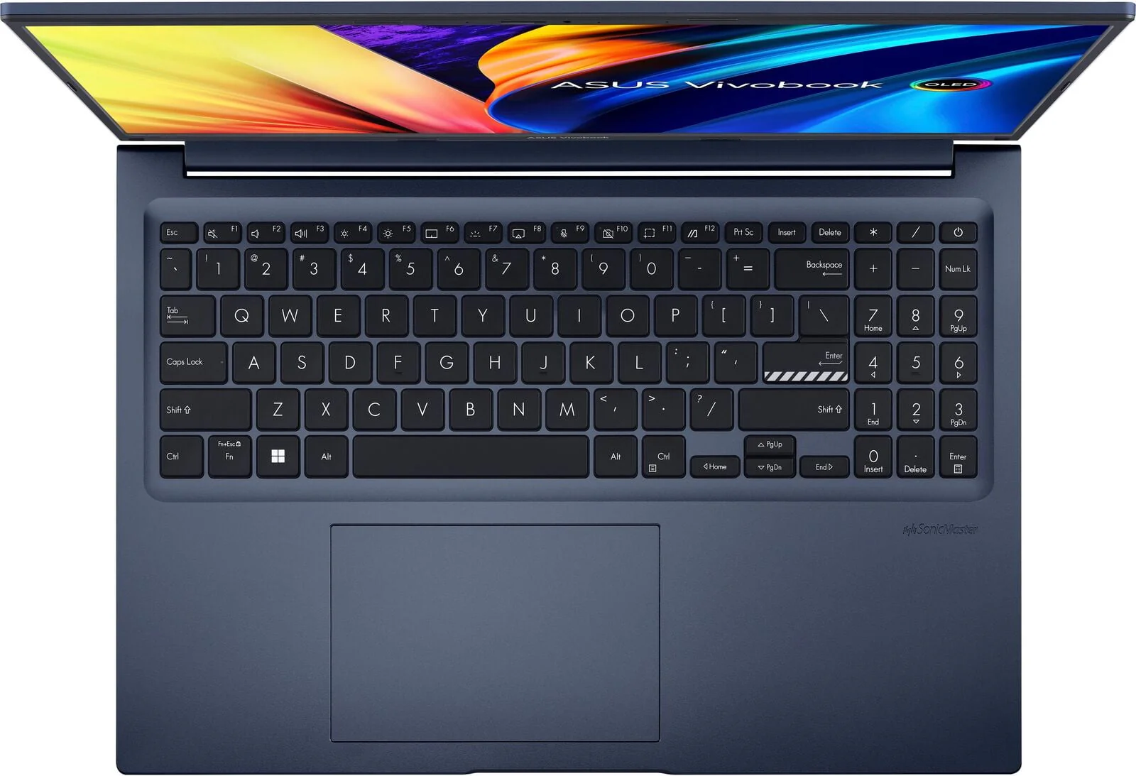 ASUS - Vivobook 16 Laptop - AMD Ryzen 7 5800HS - 12GB Memory - 512GB SSD - Quiet Blue