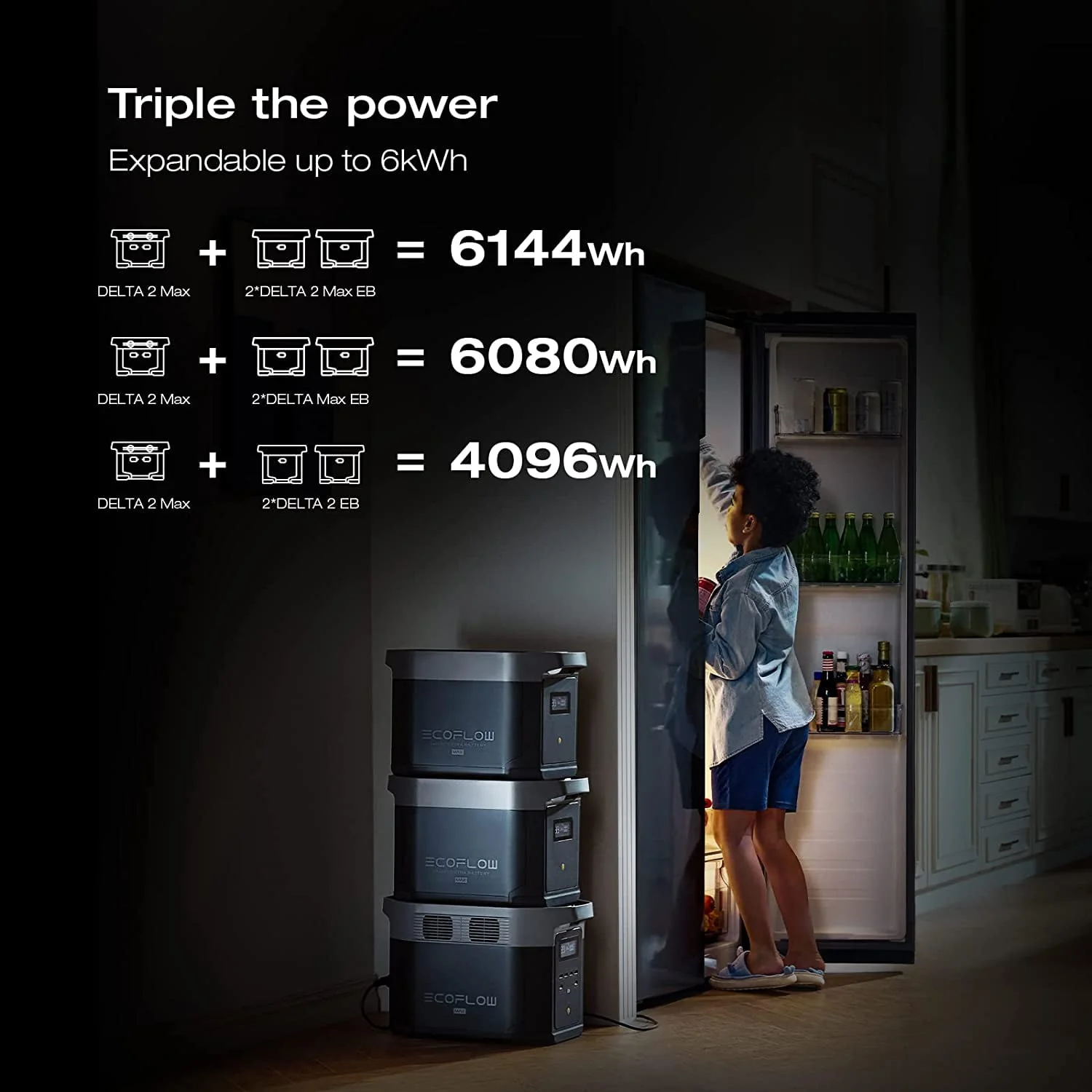 EcoFlow Portable Power Station DELTA 2 Max,1260Wh Capacity LFP Battery, Full Charge in 1 Hr, Solar Generator for Home Backup Power Camping RV(Solar Panel Optional)