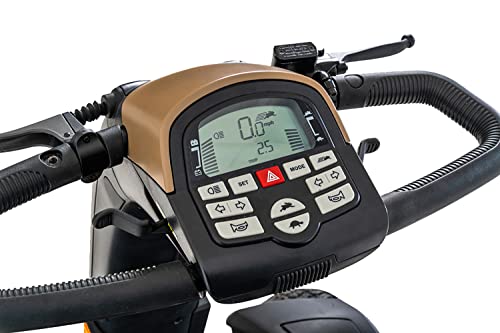 Pride Baja Wrangler 2, Outdoor Mobility Scooter, with 5-Year Extended Warr (True Blue, 22 x 20 x 22 Seat)