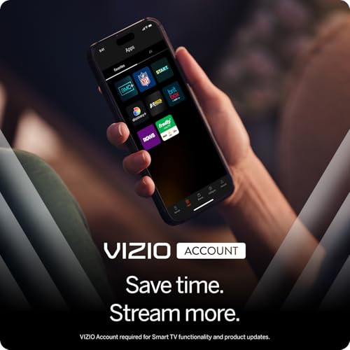 VIZIO 50-inch Quantum Pro 4K 120Hz QLED HDR10+ Smart TV with Dolby Vision, Active Full Array, 240Hz @ 1080p PC Gaming, WiFi 6E, Apple AirPlay, Chromecast Built-in, M50QXM-K01, 2023 Model