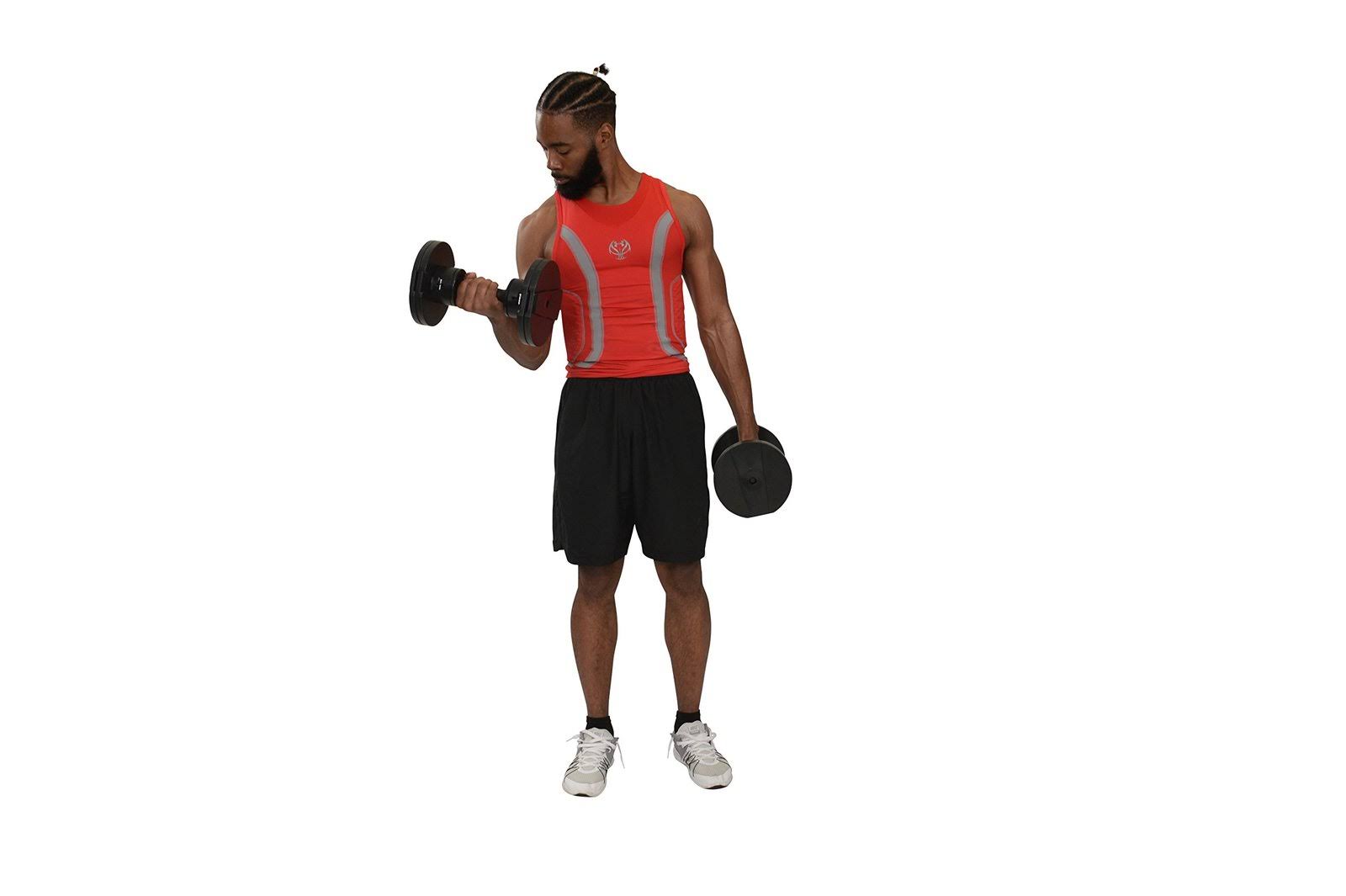 Core Fitness Adjustable Dumbbell Weight Set by Affordable Dumbbells - Adjustable