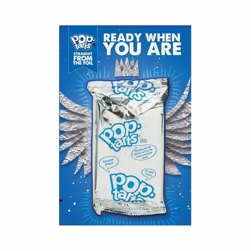 Kellogg&s Pop-Tarts Frosted Blueberry (13.5 oz, 8 Toaster Pastries)