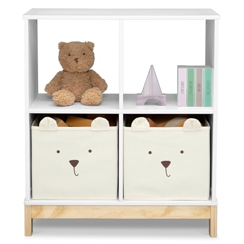 GAP babyGap Tate 4-in-1 Convertible Crib - Greenguard Gold Certified, Bianca White/Natural