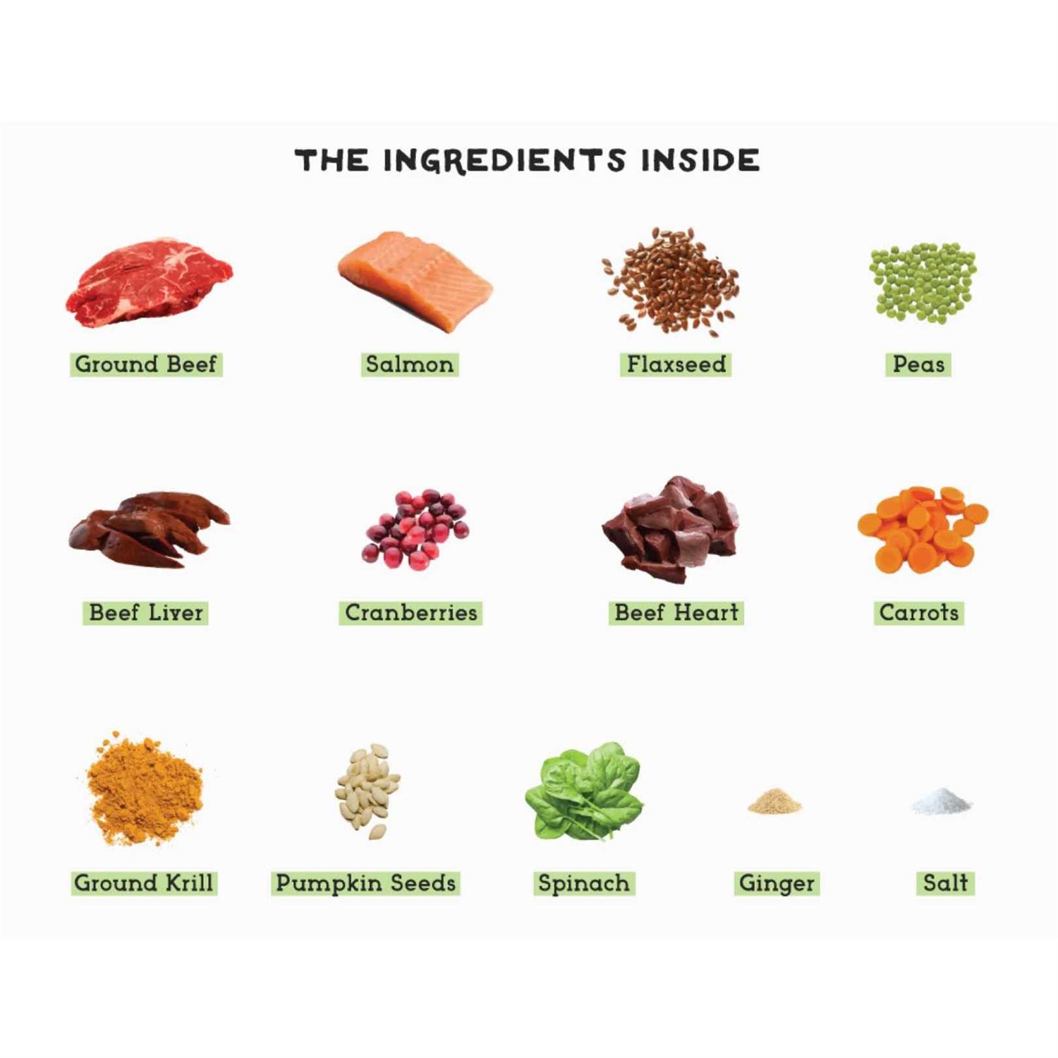 The Simple Food Project Freeze Dried Beef &amp; Salmon - Pet Supplies online store