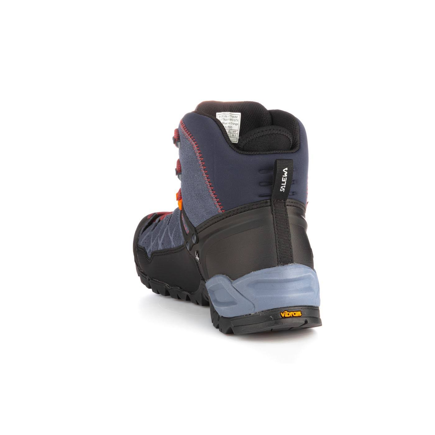 Salewa Alp Trainer Mid GTX - Men&s Ombre Blue/Fluo Orange / 10