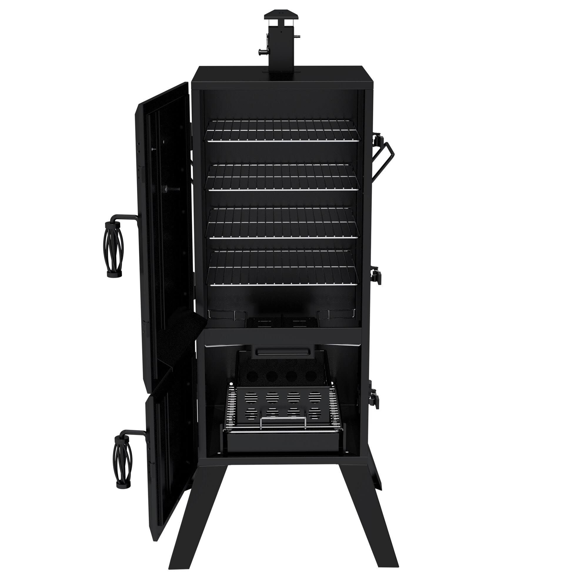 Dyna-Glo Vertical Charcoal Smoker, Black