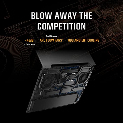 ASUS TUF Gaming A15 (2023) Gaming Laptop, 15.6” FHD 144Hz, 100% sRGB Display, GeForce RTX 4060, AMD Ryzen 7 7735HS, 16GB DDR5, 1TB PCIe SSD, Wi-Fi 6, Windows 11, FA507NV-EH74