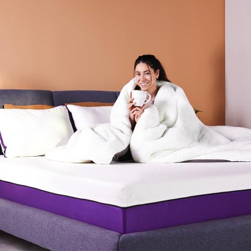 10" Memory Foam Mattress — Breathable Top Layer & Soft Liquid Repellent Cover, Premium Hybrid Bed in a Box, Made in North America — Queen Size