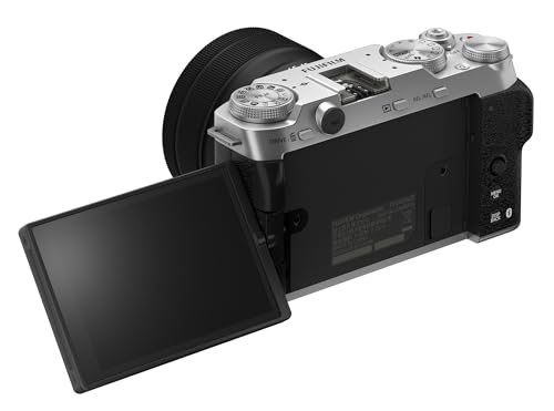 Fujifilm X-M5 Mirrorless Digital Camera XC15-45mmF3.5-5.6 OIS PZ Lens Kit - Silver
