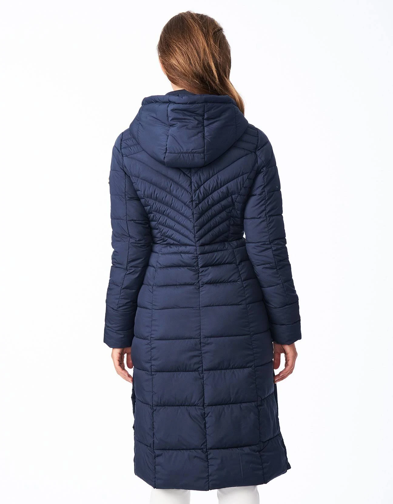 Bernardo Hooded Packable Puffer Coat - Deep Ocean