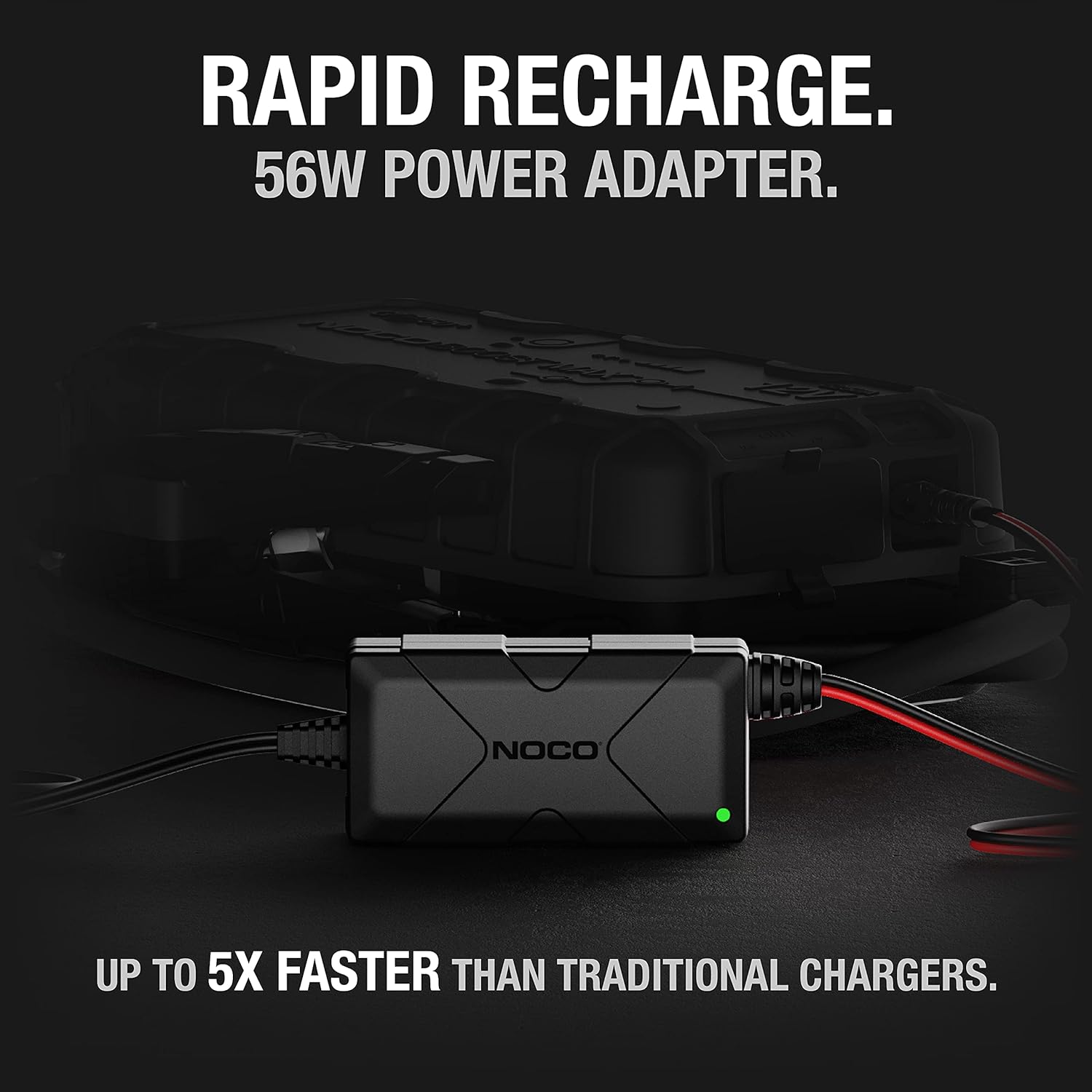 NOCO XGC4 56-Watt XGC Power Adapter for GB70/GB150/GB250+/GB251+/GB500+ NOCO Boost UltraSafe Lithium Jump Starters Pack of 2