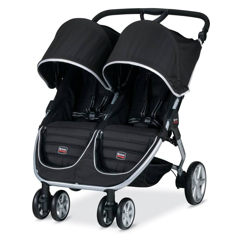 Britax Child Safety B-Agile Double Stroller Black