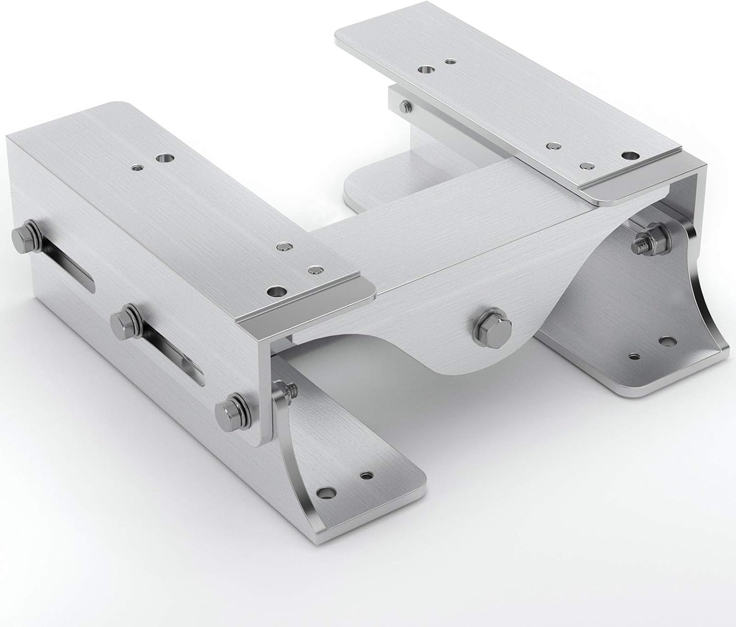 Fiberfly Jack Plate Manual Jack Plate Adjustable 4" Outboard Motor Jack Plate for Boat Steering System