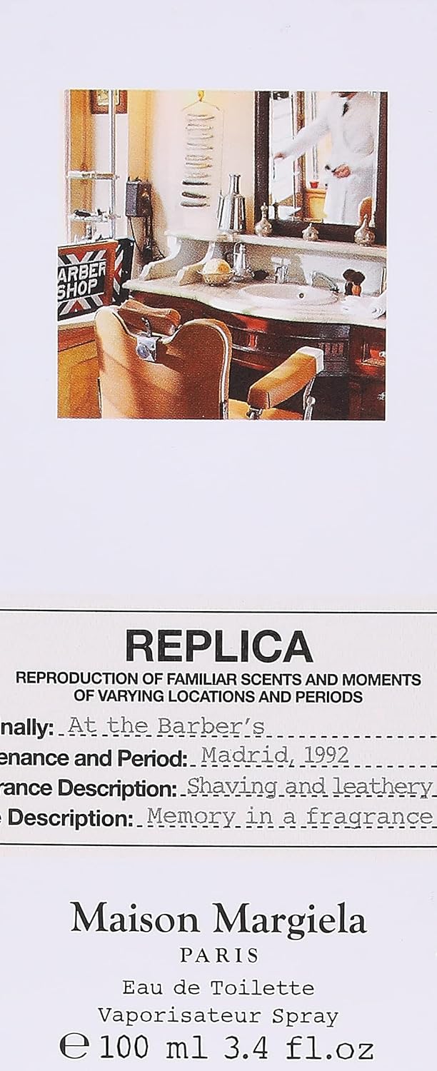 Maison Margiela Replica "At The Barber's" EDT 3.4 Ounce