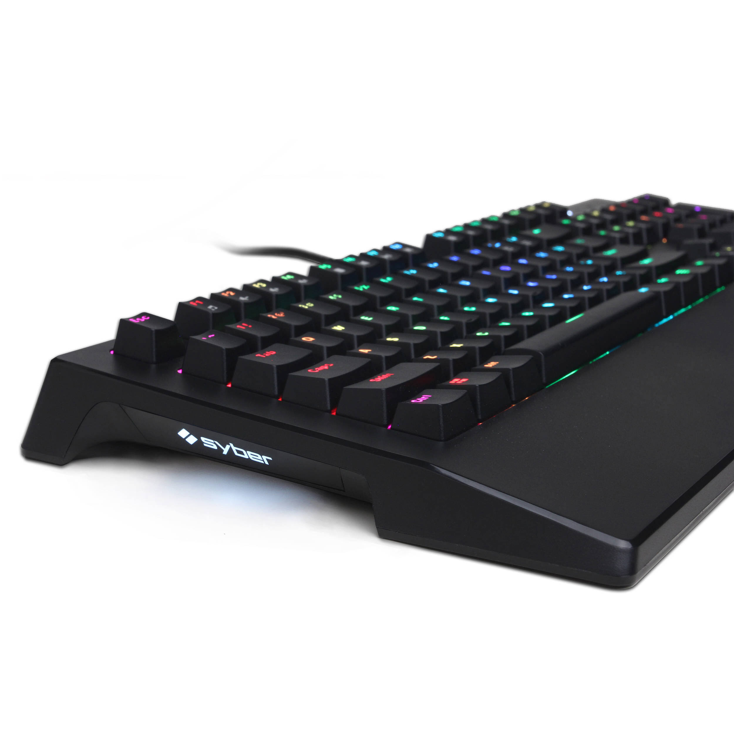 Cyberpowerpc Syber K1 RGB Mechanical Gaming Keyboard (Kontact Brown)