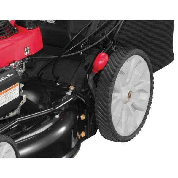 Troy Bilt Tb365 XP 21 inch 160cc Gas Self Propelled Walk Behind Lawn Mower, Red