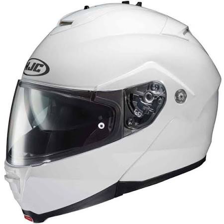 HJC Solid IS-MAX 2 Modular Helmet Single Shield with Pinlock Pins, Size: Medium, Black