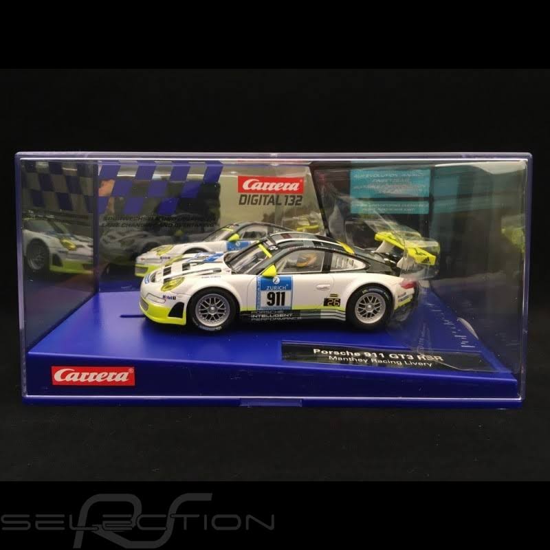 Carrera 30780 Digital 132 Porsche GT3 RSR, Manthey Racing Livery, No.911 Slot Car