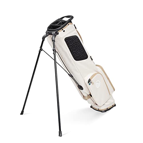 Sunday Golf El Camino Bag - Lightweight Sunday Golf Bag with Strap and Stand – Easy to Carry – Golf Stand Bag for The Driving Range, Par 3 and Standard Courses, 3.9 pounds