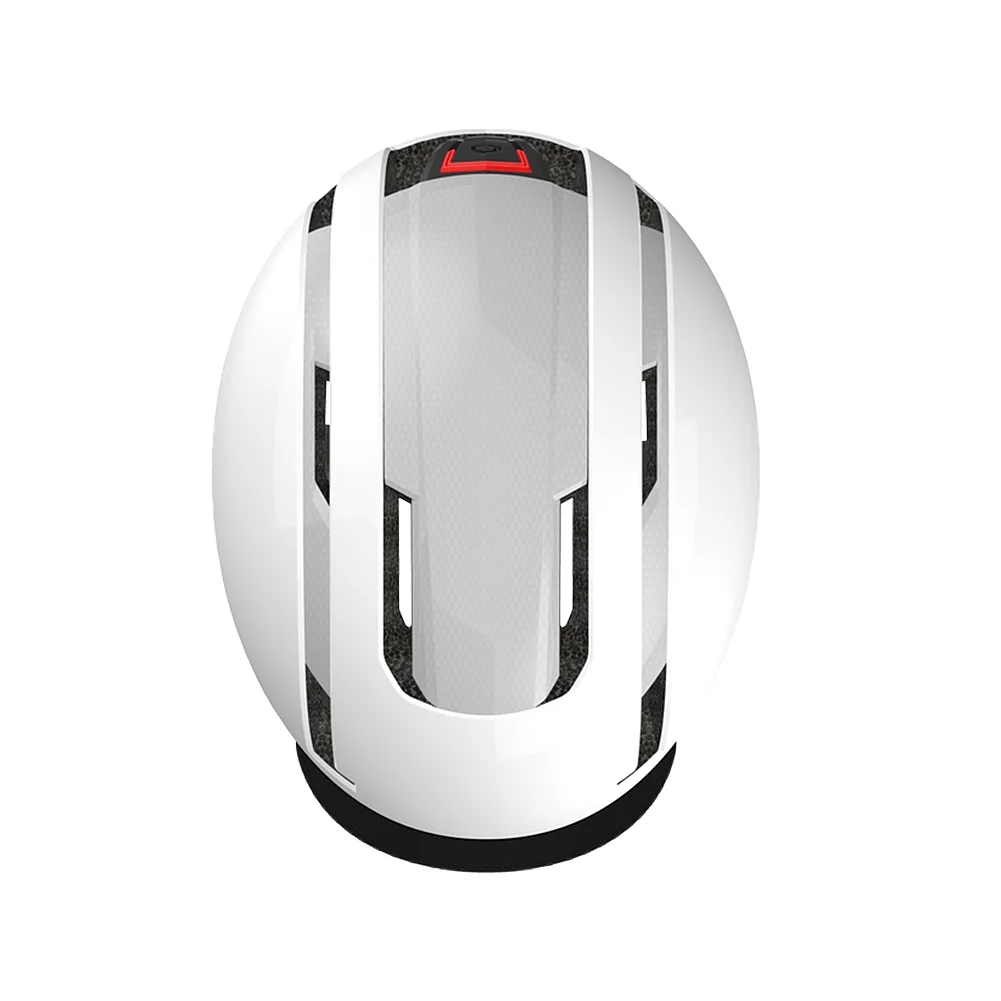 CRSURBANMWHT Coros SafeSound Urban Smart Cycling Helmet with Ear Opening Sound System, SOS Emergency Alert, and LED Tail Light | Bluetooth for Music and Phone Calls | Smart Remote | Lightweight