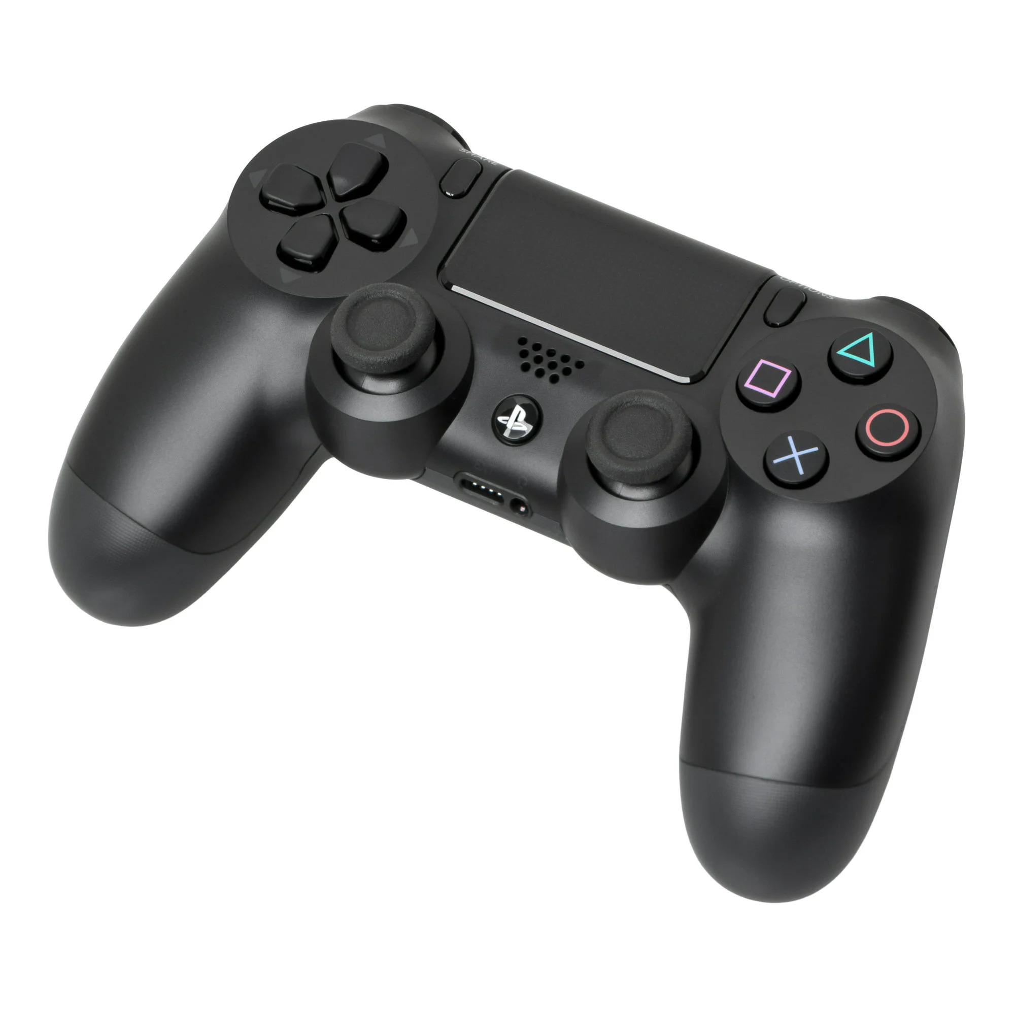 Sony 2215B PlayStation 4 Slim 1TB Gaming Console Black with Charging Dock HDMI Cable 2 Controller Bolt Axtion Like New