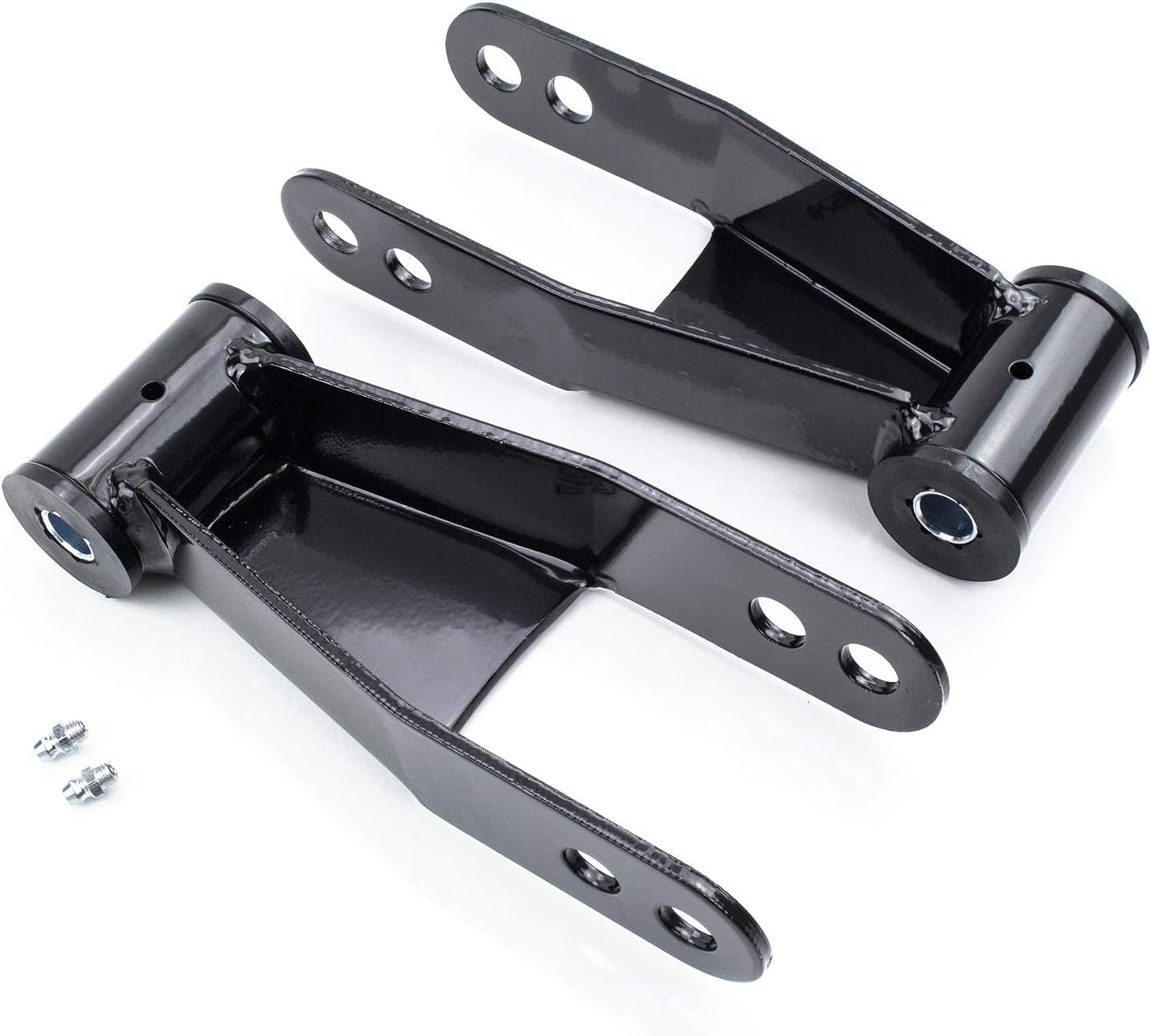 WULF 1-3" Front 1.5-2" Rear Adj Leveling Lift Kit with Extended WULF Shocks compatible with 1998-2011 Ford Ranger 4X4 with Torsion Bar Suspension