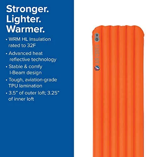 Big Agnes Insulated Air Core Ultra Inflatable Sleeping Pad - Wide