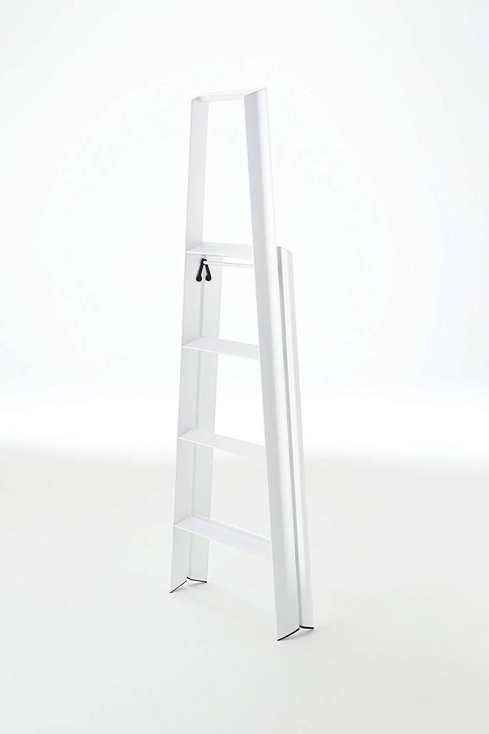 Lucano Step Ladder, 4, White