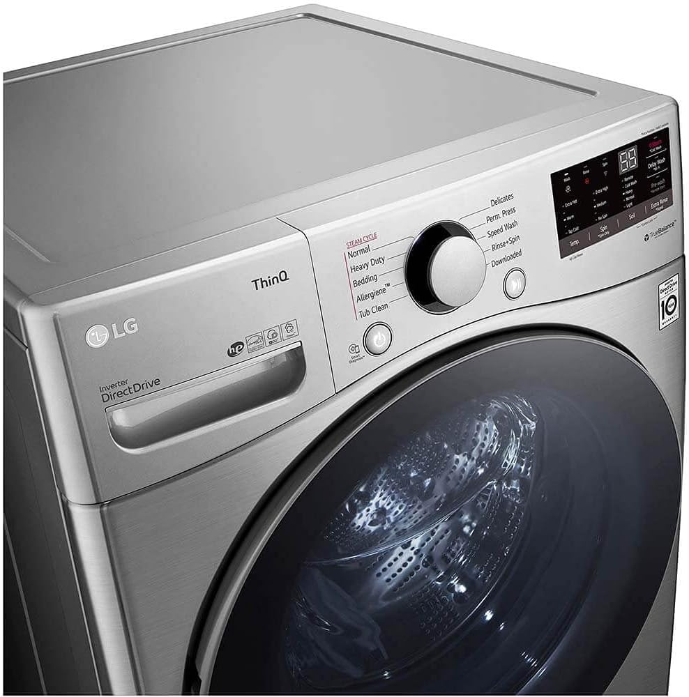 LG WM3600HVA 4.5 Cu. Ft. Front Load Steam Washer