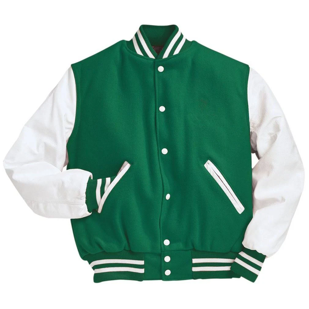 Holloway 224183 - Varsity Jacket - Scarlet/True Navy/White - S