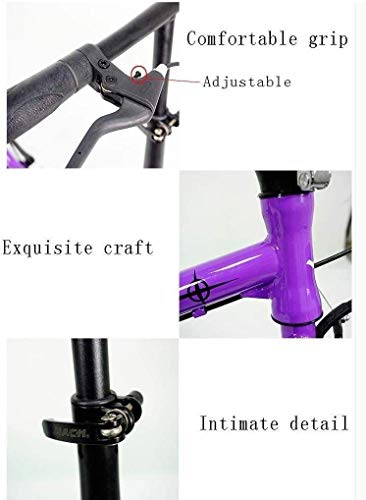 16 inch Portable Folding Bicycle Child Adult Men and Women Students Lightweight Folding Bicycle Leisure Bicycle
