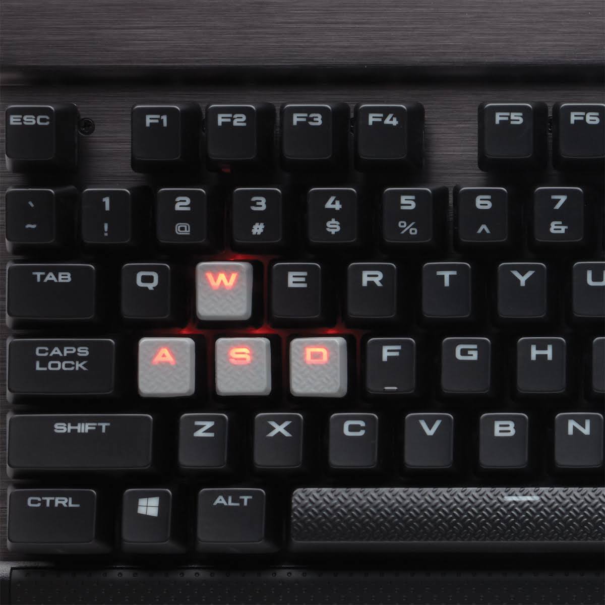 Corsair Gaming K70 LUX Mechanical Backlit LED Keyboard, Red/Black