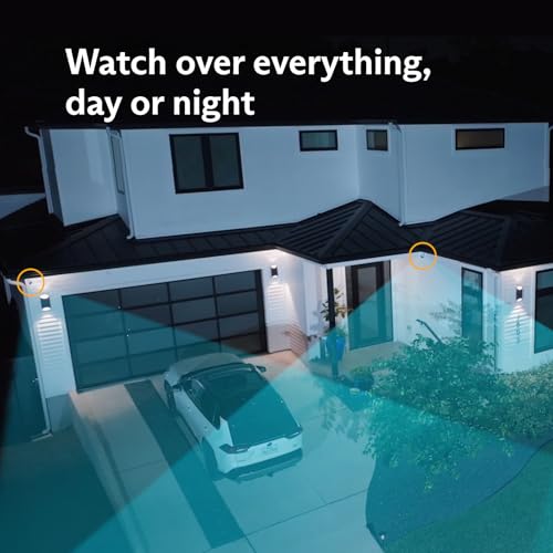 SimpliSafe Outdoor Security Camera Series 2, 1080p Wireless and Wired Home Security Camera - Compatible with Gen 3 System