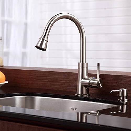 Kraus KSD-30SN Soap Dispenser Satin Nickel