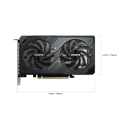 GIGABYTE GeForce RTX 5060 Gaming OC 8G Graphics Card, 8GB 128-bit GDDR7, PCIe 5.0, WINDFORCE Cooling System, GV-N5060GAMING OC-8GD Video Card