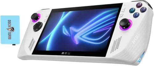 ASUS ROG Ally 7" 120Hz Gaming Handheld - Ryzen Z1 Extreme 8-Core - 16GB RAM, 1TB M.2 2230 PCIe SSD - White, Win 11 Home. Bundle with Dockztorm Hub