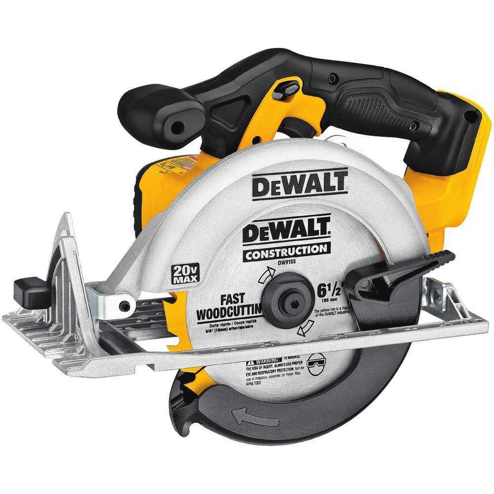 DeWalt DCK240C2DCS391B - 20-Volt Max Lithium-Ion Cordless Drill/Driver Combo Kit (3-Tool) w/ Circular Saw