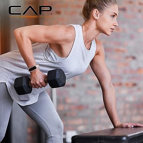 CAP Barbell Dumbbell Set with Rack | Multiple Options in 150lbs and 210lbs
