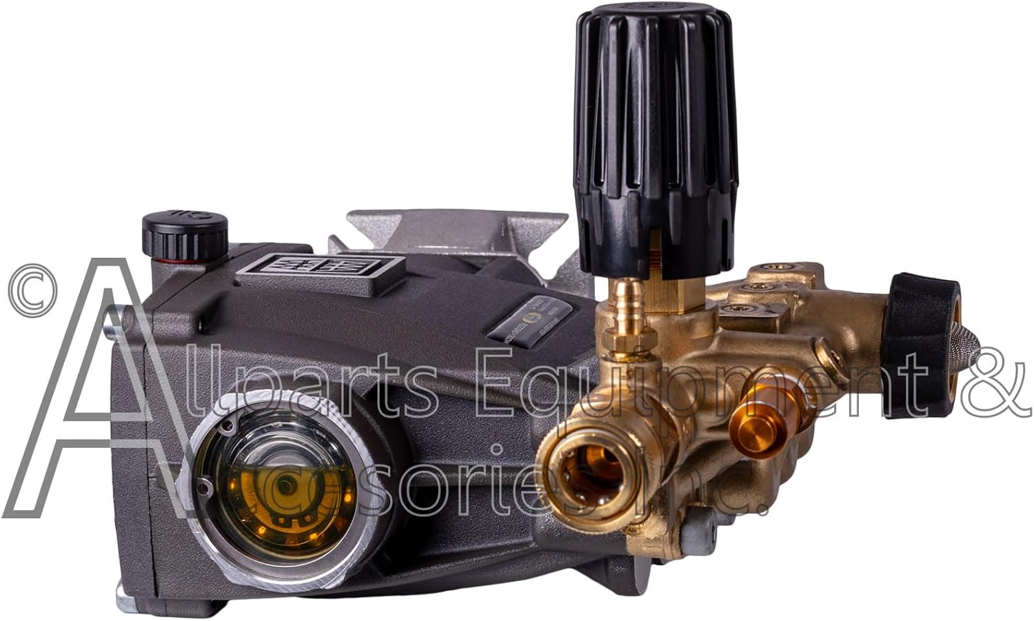 DWD2536 AAA Horizontal Triplex Plunger Replacement Pressure Washer Pump Kit 3600 PSI, 2.5 GPM, 3./4" Shaft, with 3/8 Quick Connect Fitting, Includes Mounting Hardware, Chemical Siphon Tube with Filter